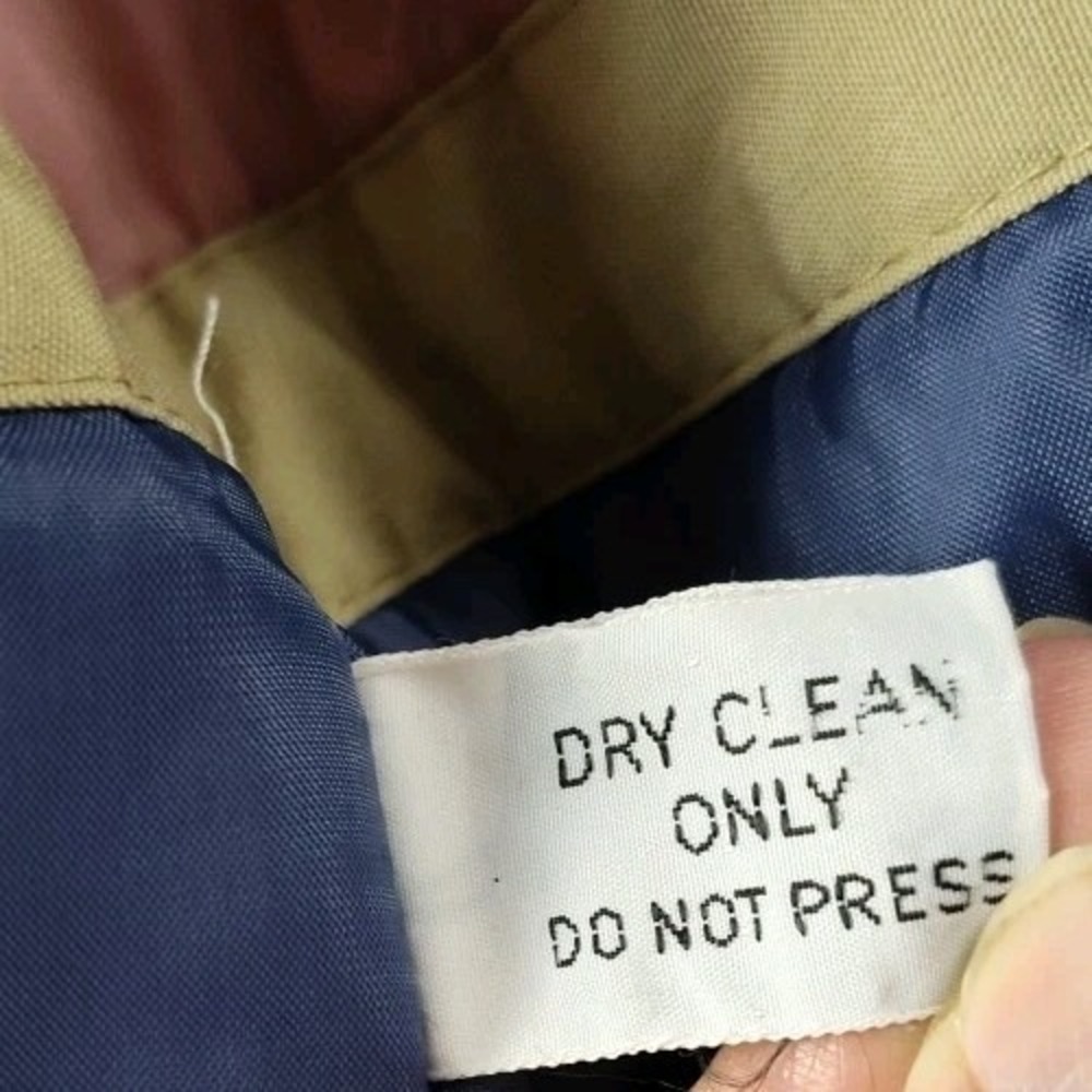 LONDON FOG JACKET MENS (42R) LARGE TAN HOODED‎ WINDBREAKER RAIN COAT VINTAGE - Picture 5 of 8